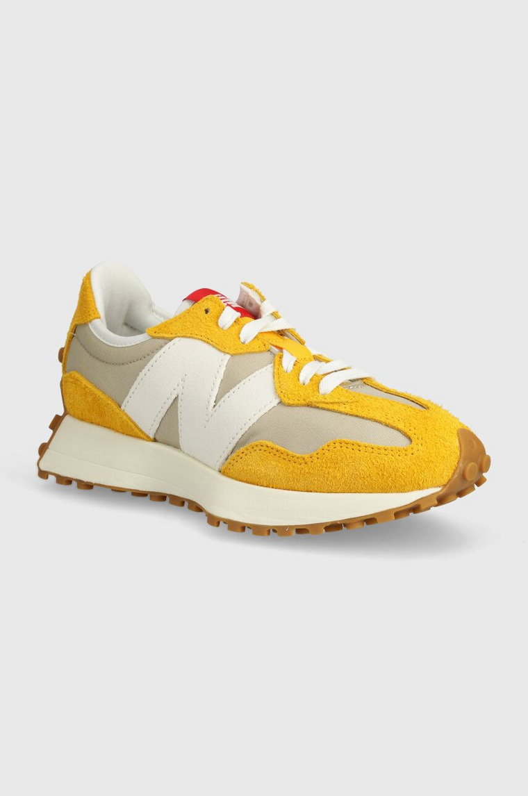 New Balance sneakersy 327 kolor żółty U327SB