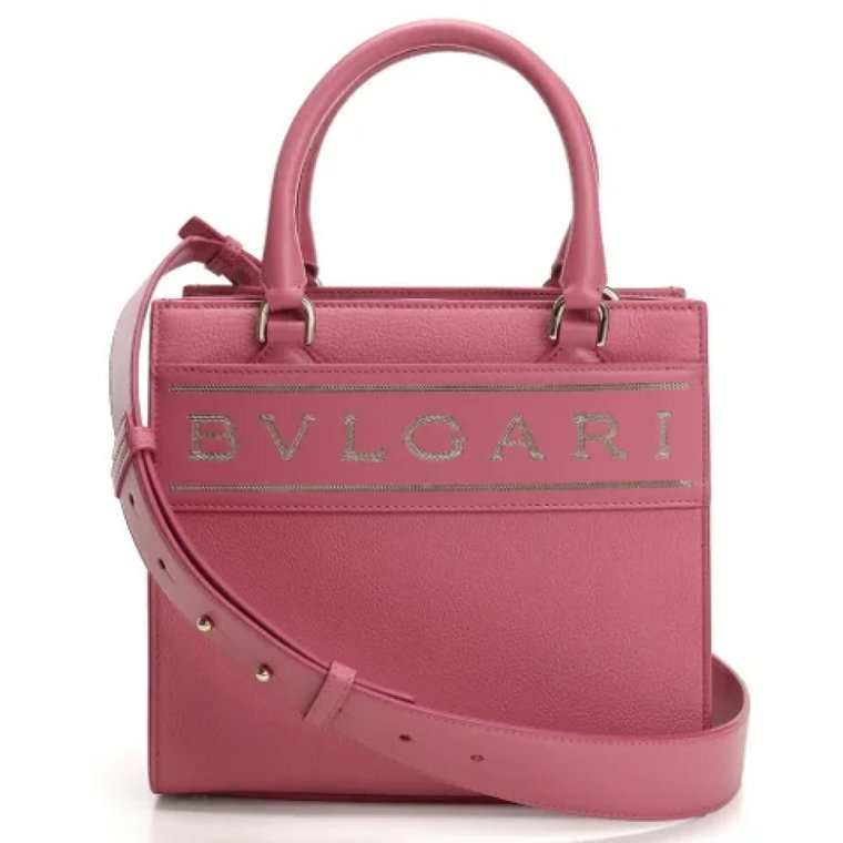 Pre-owned Leather totes Bvlgari Vintage