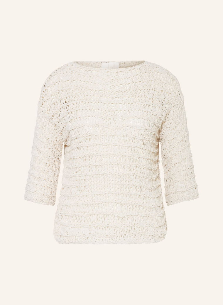 Marella Sweter Caffe Z Rękawem 3/4 beige