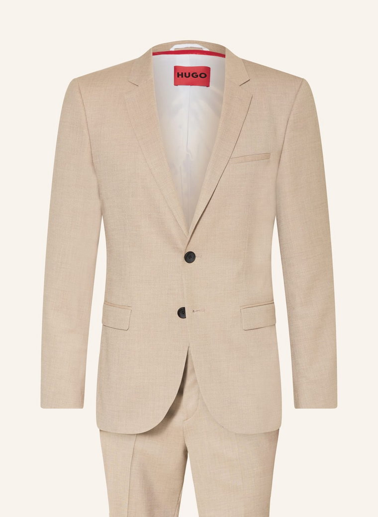 Hugo Garnitur Arti/Hesten Extra Slim Fit beige