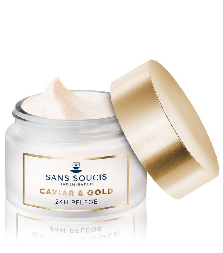 Sans Soucis Caviar & Gold 24h Care, Krem do Twarzy, 50 ml