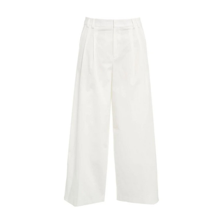 Białe Spodnie dla Kobiet Closed