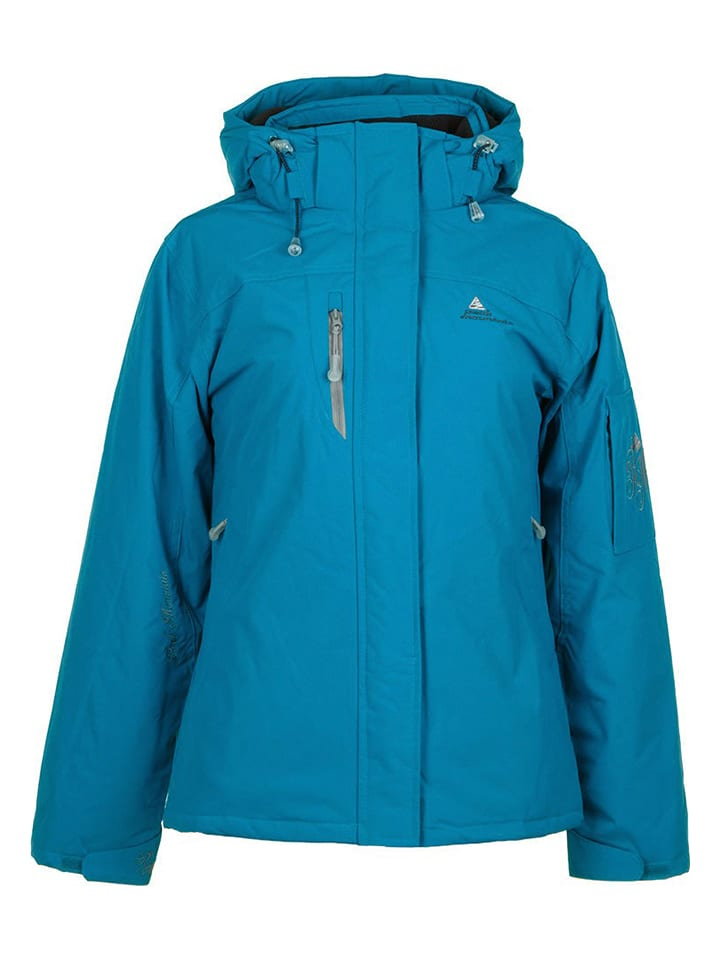 Peak Mountain Parka "Adika" w kolorze morskim