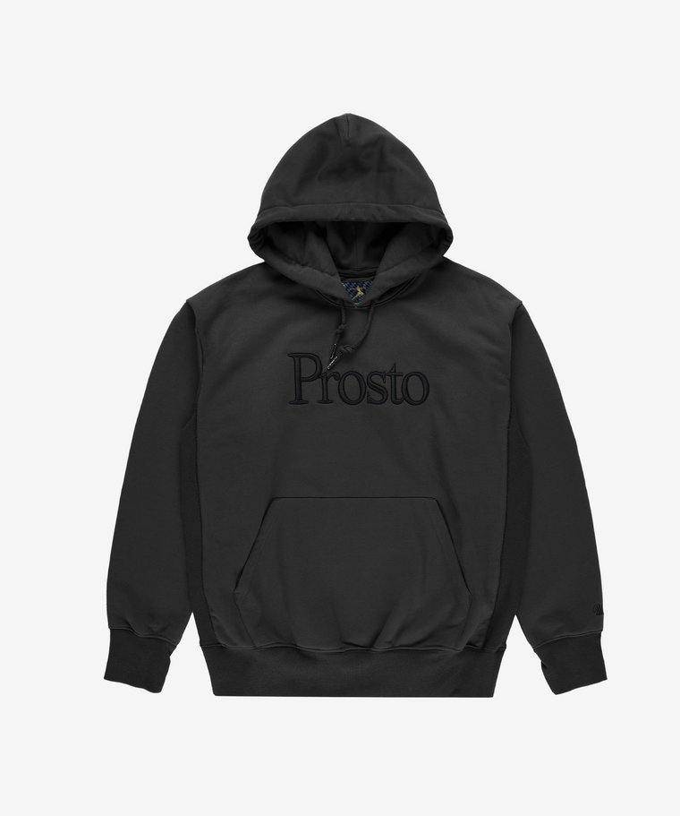 Hoodie Prosto Serif Gray