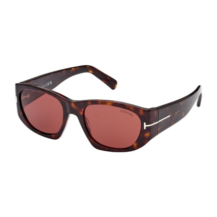 Ciemny Havana Okulary Przeciwsłoneczne Ft0987-52S Tom Ford