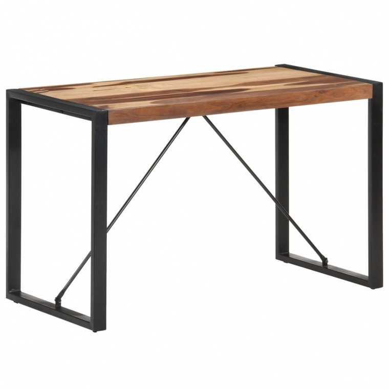 Stół jadalniany, 120x60x75, lite drewno o wyglądzie sheesham kod: V-321539