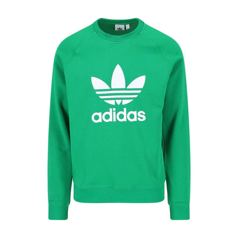Zielone Swetry dla Mężczyzn Adidas
