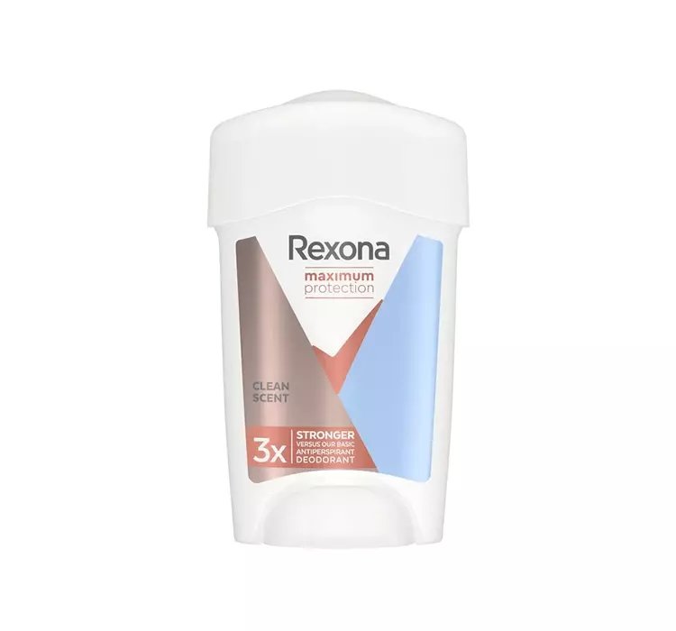 REXONA MAXIMUM PROTECTION ANTYPERSPIRANT W KREMIE DLA KOBIET CLEAN SCENT 45ML