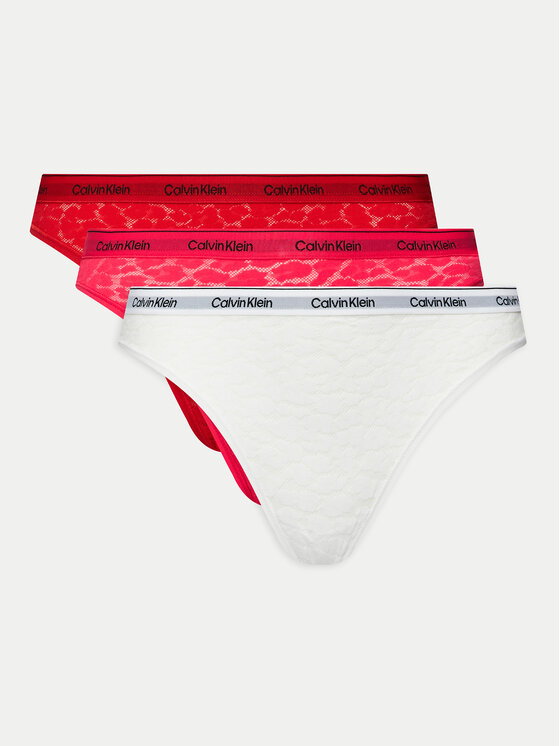 Komplet 3 par fig brazylijskich Calvin Klein Underwear