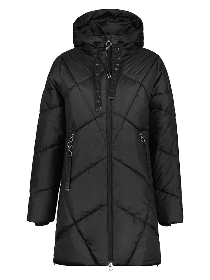 LUHTA Płaszcz zimowy "Antby" w kolorze czarnym