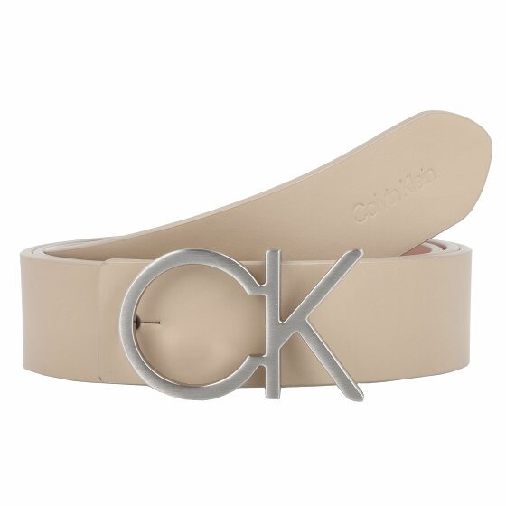 Calvin Klein Re-Lock Odwracalny pasek Skórzany silver mink- ash rose 95 cm