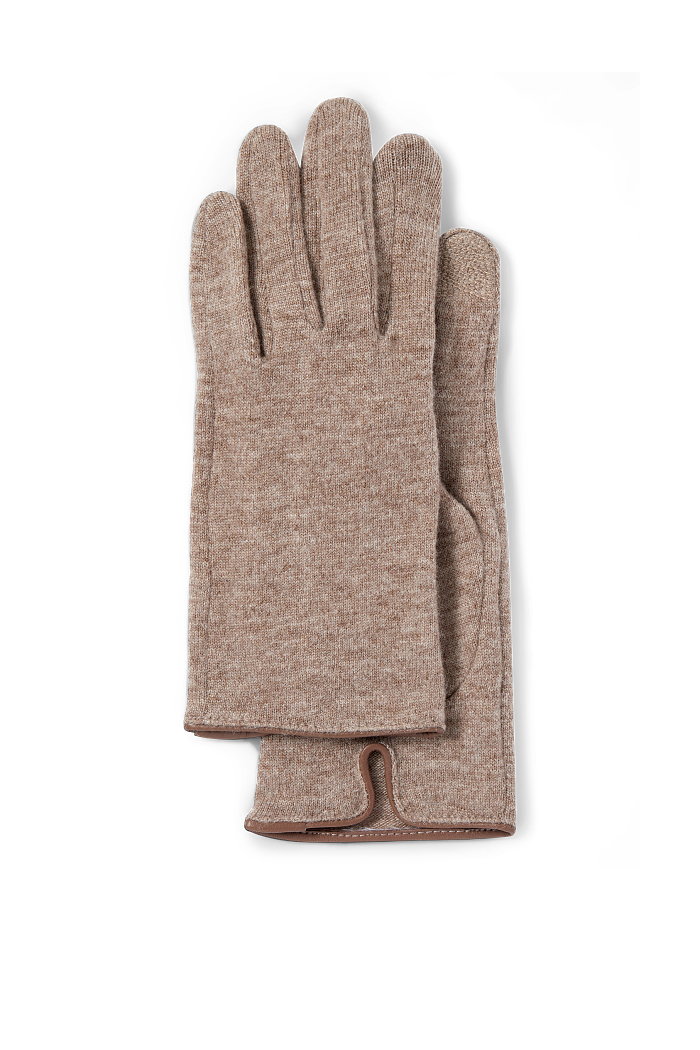 C&A Rękawiczki z funkcją dotykową, Brązowy, Rozmiar: L