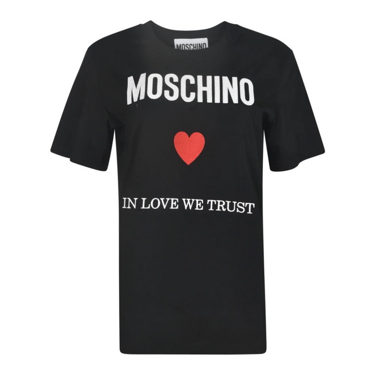 Modne T-shirty i Pola Moschino