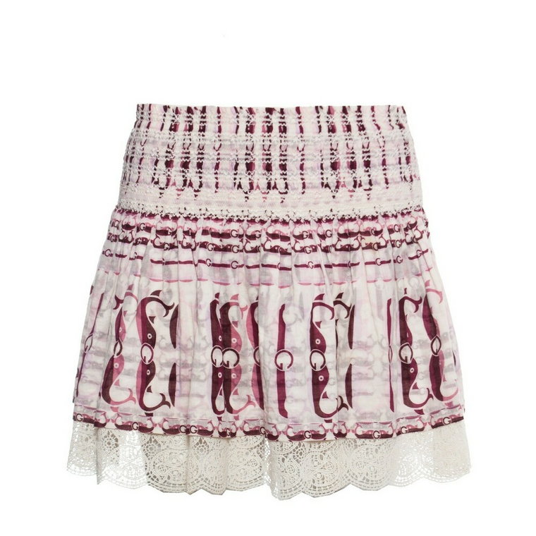 Pre-owned Ruffle Skirt Gucci Vintage