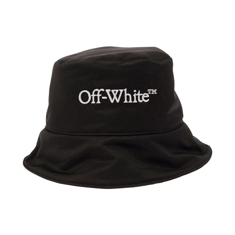 Czarna Bookish Czapka z Daszkiem Off White