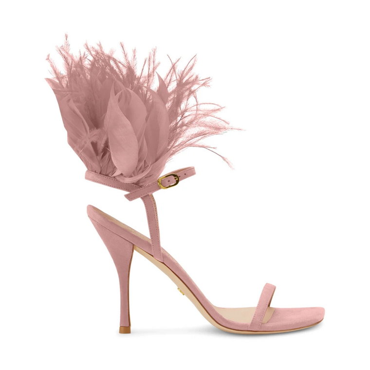 Sandał Plume 100 z Piórami Stuart Weitzman