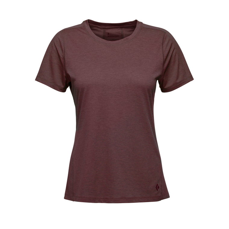 Damska koszulka Black Diamond Lightwire Tech T-shirt cherrywood - XS