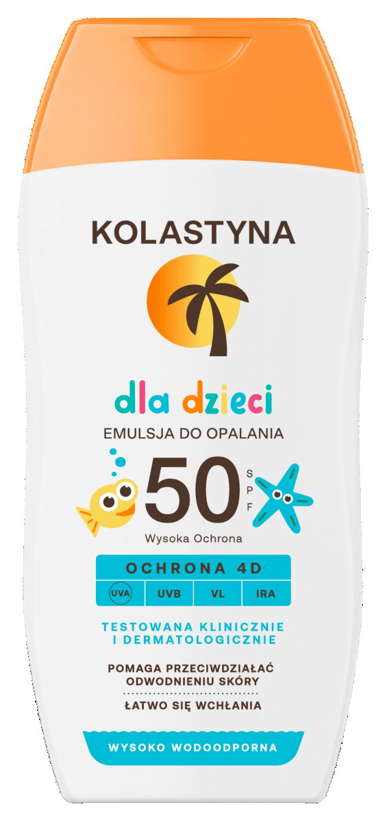 Kolastyna Sun Kids SPF50 - Emulsja do opalania dla dzieci SPF 50 150 ml