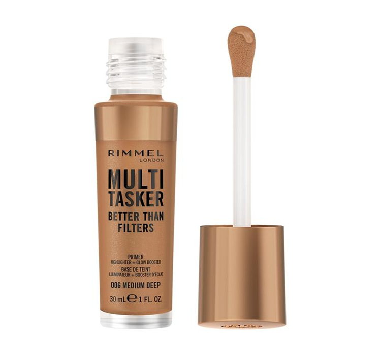 RIMMEL MULTI TASKER BETTER THAN FILTERS BAZA ROZŚWIETLAJĄCA 3W1 006 MEDIUM DEEP 30ML