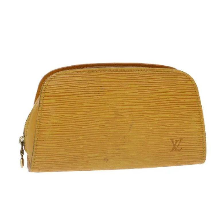 Pre-owned Leather pouches Louis Vuitton Vintage