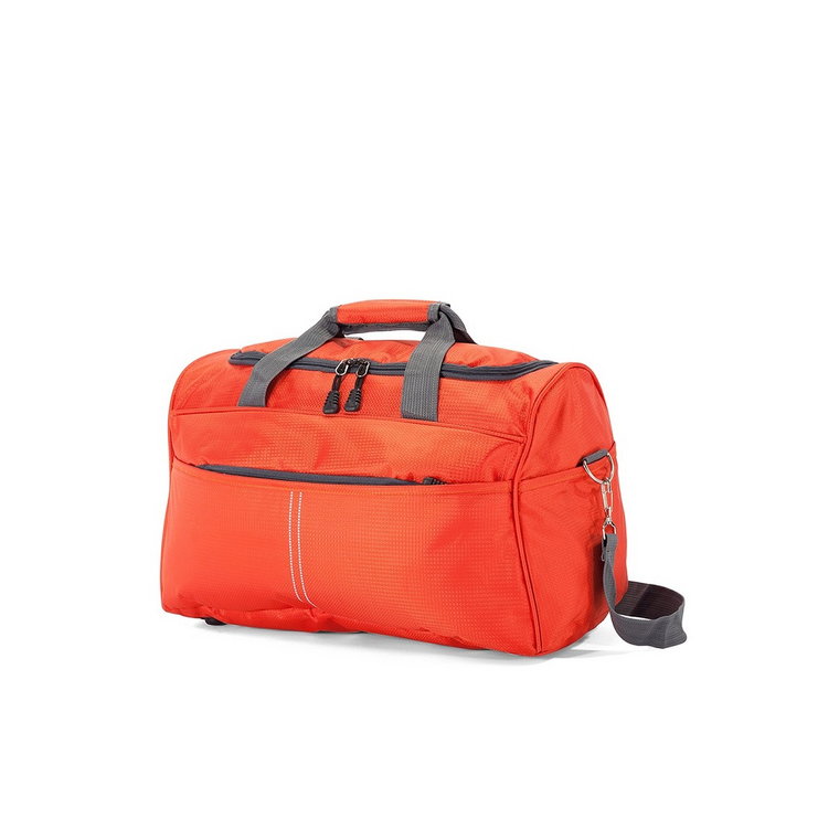 torba podróżna sportowa 44x24x21 cm   pomarańczowa