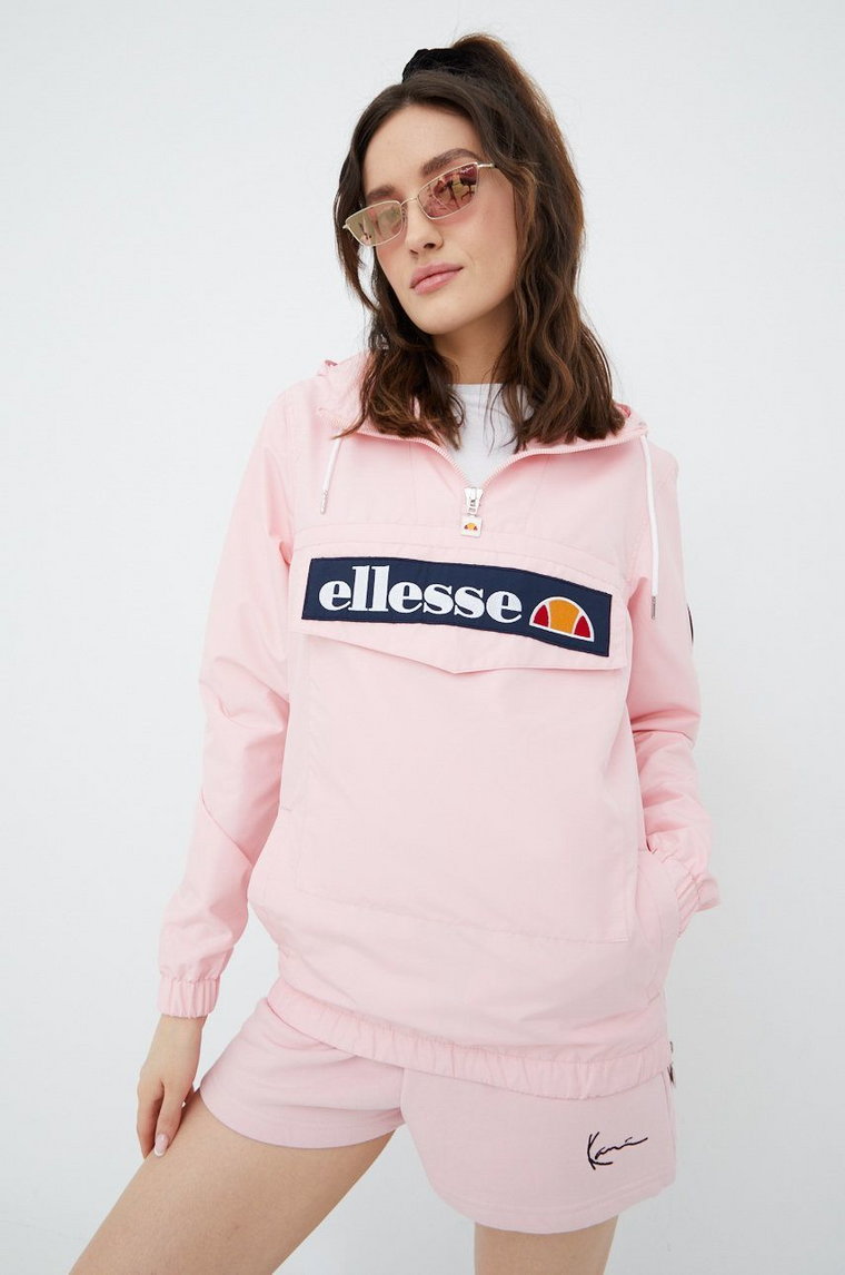 Ellesse kurtka damska kolor różowy przejściowa SGS09429-LPINK