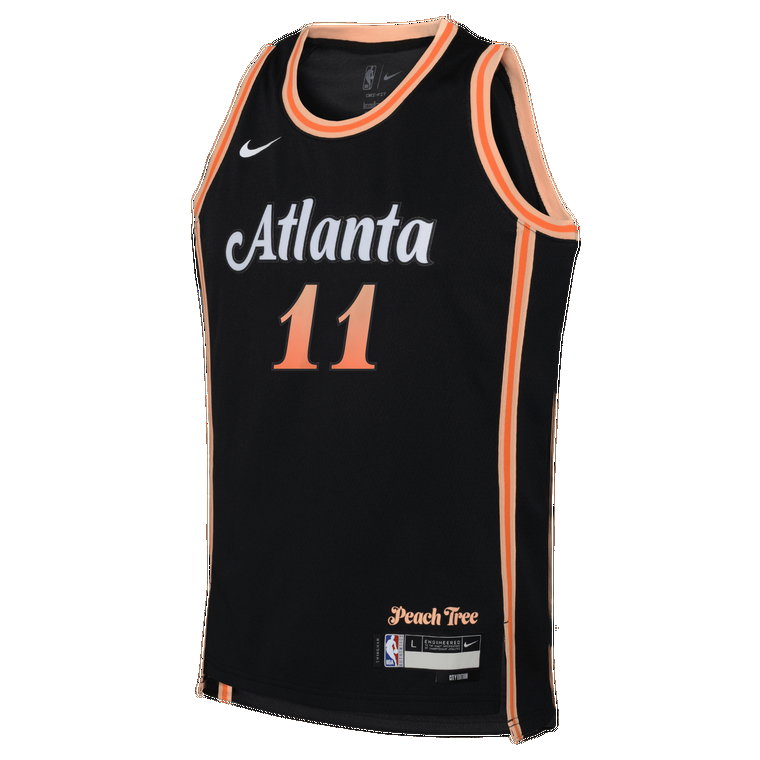 Koszulka dla dużych dzieci Nike Dri-FIT NBA Swingman Trae Young Atlanta Hawks City Edition - Czerń
