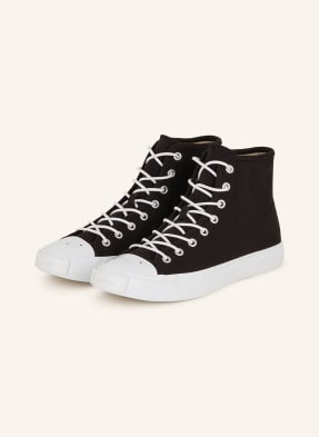 Acne Studios Wysokie Sneakersy schwarz