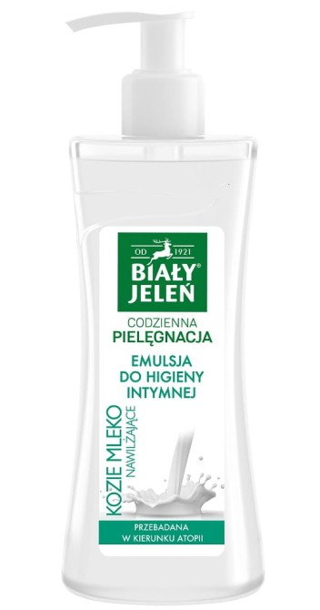 Biały Jeleń Kozie Mleko emulsja do higieny intymnej 265ml