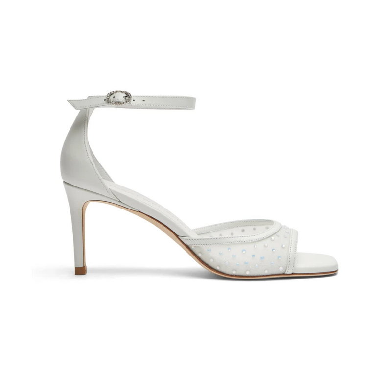 Elegant Square Toe Sandal Stuart Weitzman