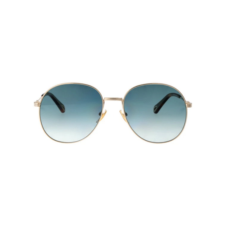 Eleganckie Metalowe Okulary Przeciwsłoneczne - Model Ch0178S Chloé