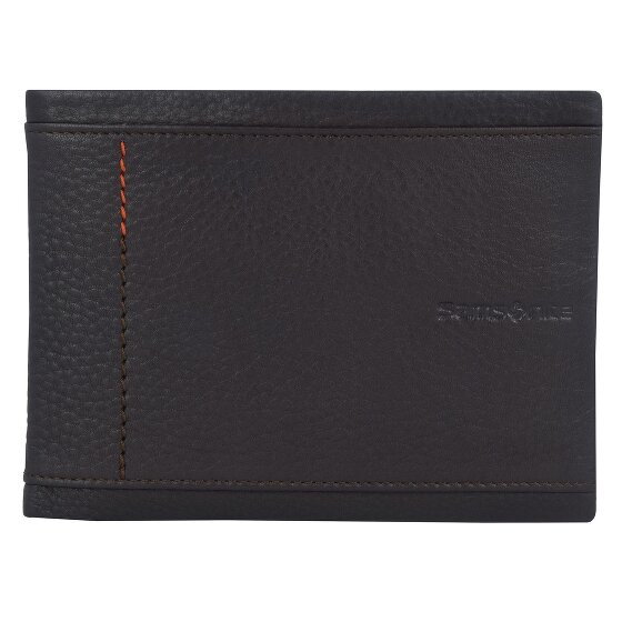 Samsonite Zenith SLG Billfold Leather Wallet 13,5 cm dark brown