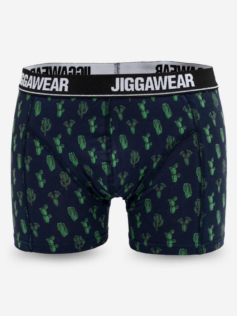 Bokserki Jigga Wear Cactus Granatowe