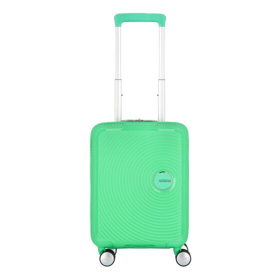 American Tourister Soundbox Mini 4 kółka Walizka dla dzieci 47 cm bright green