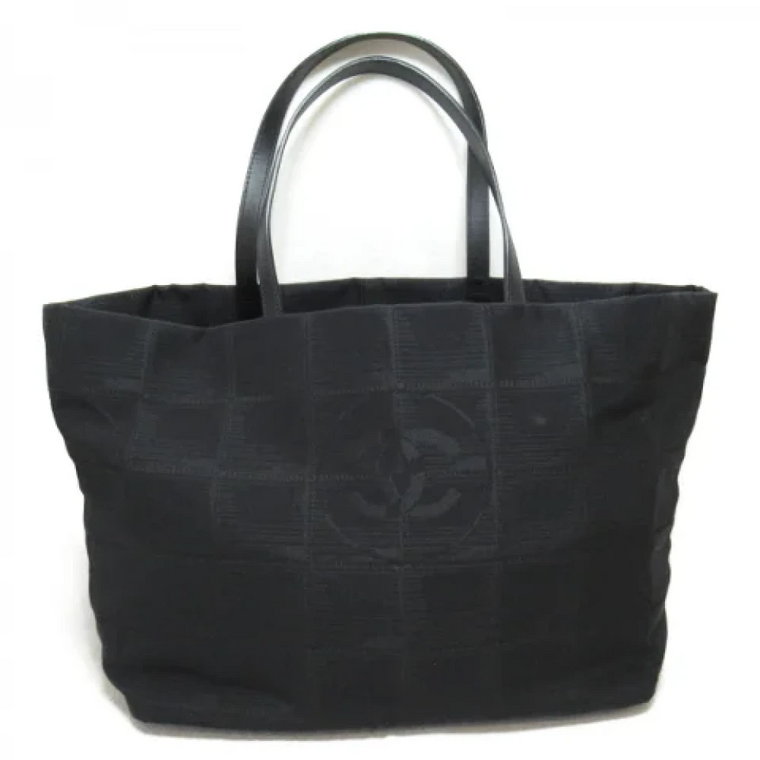 Używana czarna torba podróżna Chanel Travel Line Chanel Vintage