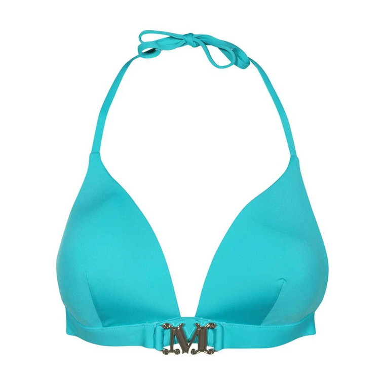 Niebieskie Ubrania Morskie - Górna część bikini w kształcie trójkąta Max Mara