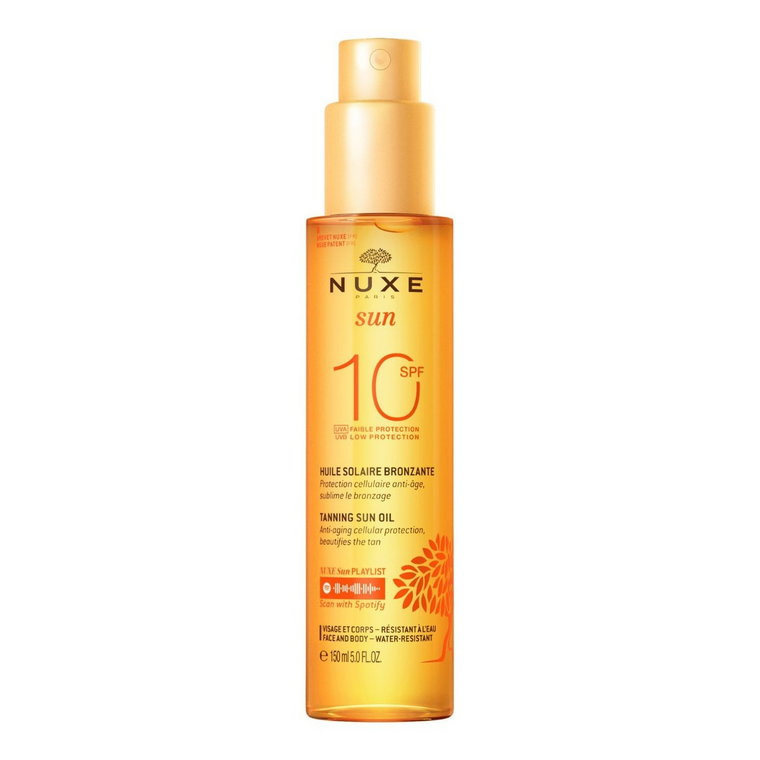 Nuxe Sun Brązujący olejek do opalania SPF 10