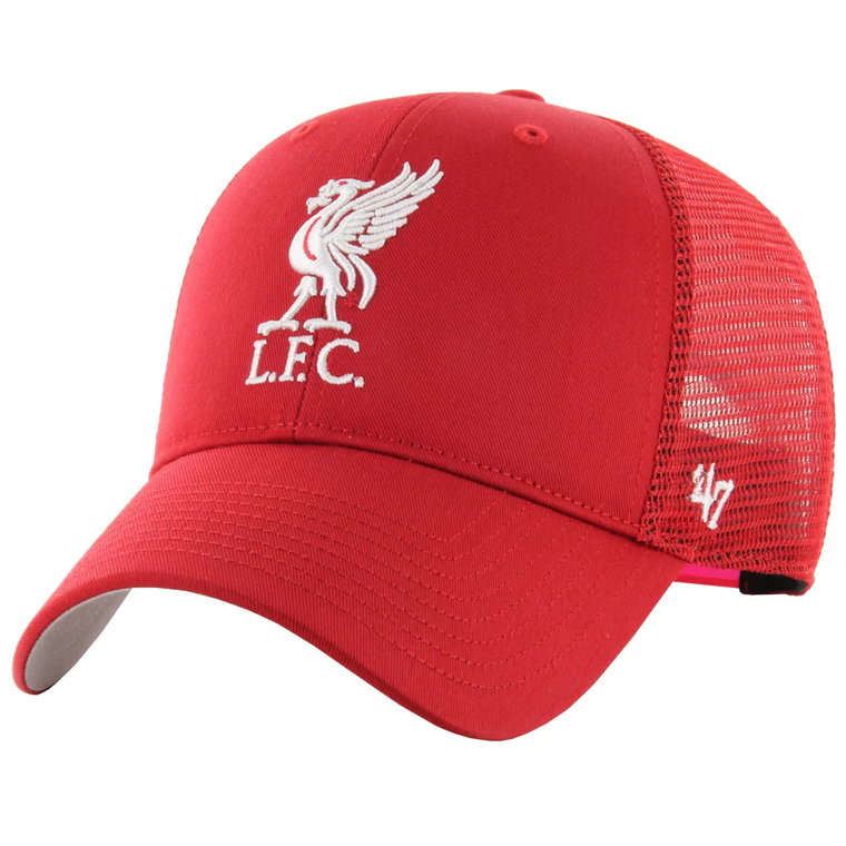 47 Brand Liverpool FC Branson Cap EPL-BRANS04CTP-RDB, Męskie, Czerwone, czapki z daszkiem, poliester, rozmiar: One size