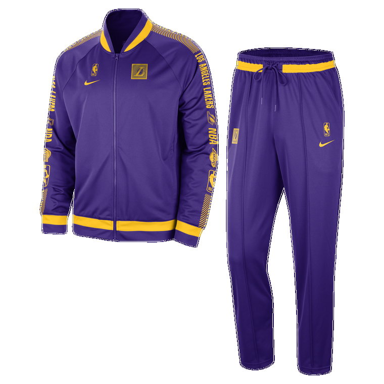 Męski dres Nike Dri-FIT NBA Los Angeles Lakers Starting 5 - Czerń