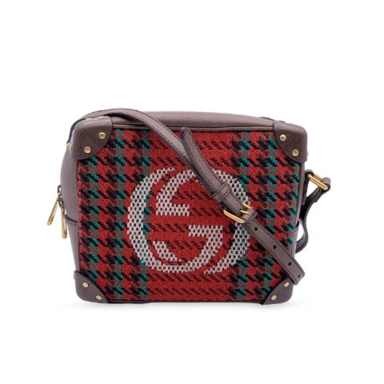 Pre-owned Wool crossbody-bags Gucci Vintage