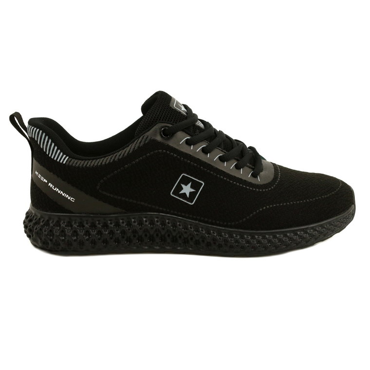 NEWS buty sportowe męskie 22MN37-4920 Black czarne