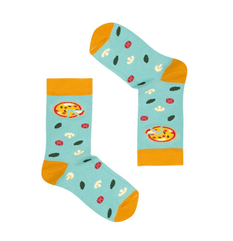 FAVES. Socks&Friends, Skarpety dziecięce, Pizza, rozmiar 26-30