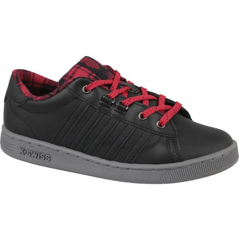 Buty K-Swiss Hoke Plaid Jr 85111-050 czarne