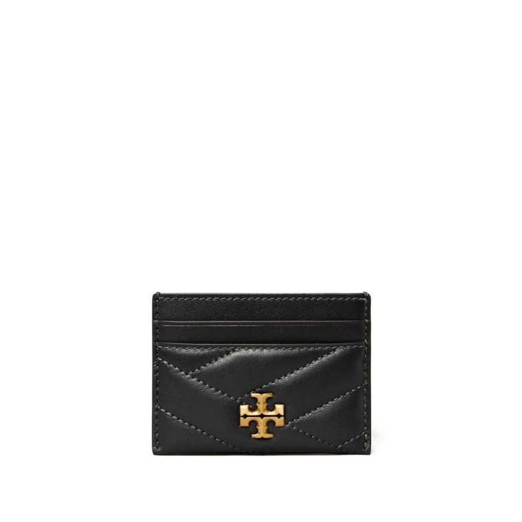 Stylowy Uchwyt na Karty dla Zorganizowanych Kart Tory Burch