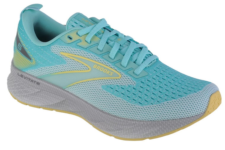 Brooks Levitate 6 1203831B483, Damskie, Zielone, buty do biegania, tkanina, rozmiar: 36,5