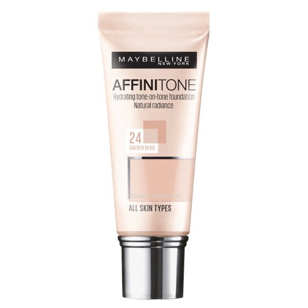 Maybelline Affinitone Foundation nawilżający podkład 24 Golden Beige 30ml