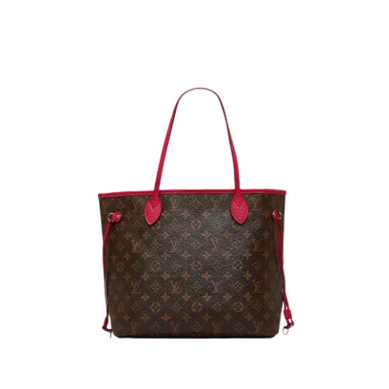 Brązowa torba Monogram Ikat Neverfull MM Louis Vuitton Vintage