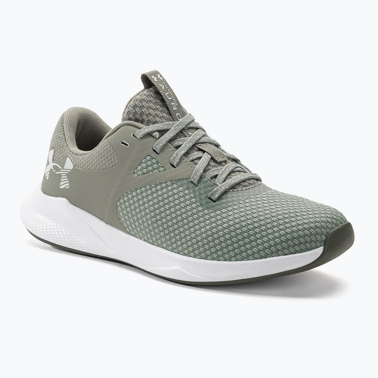 Buty treningowe damskie Under Armour W Charged Aurora 2 grove green/grove green/metallic cristal gold