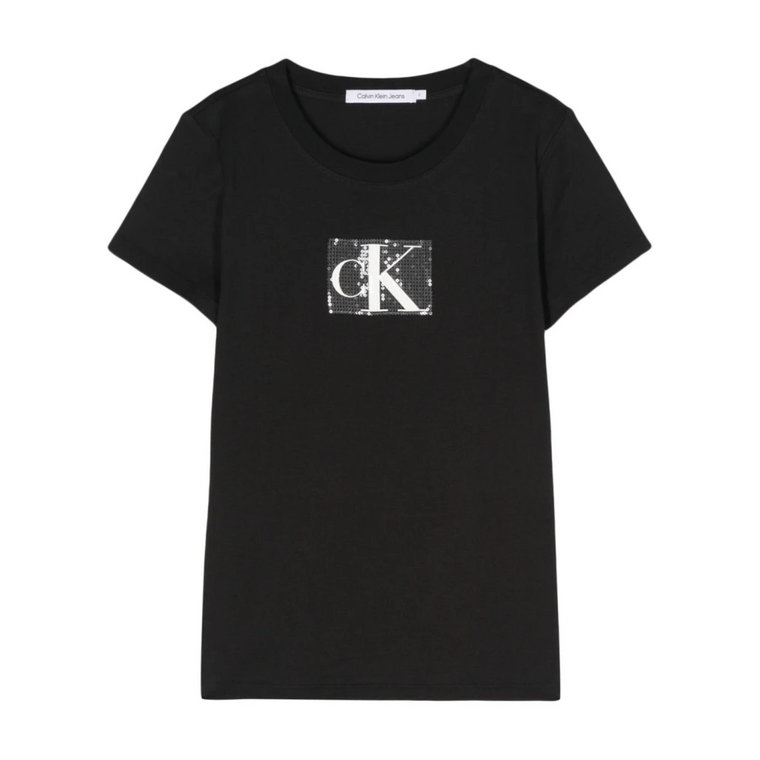 Czarne koszulki i pola od Calvin Klein Calvin Klein Jeans