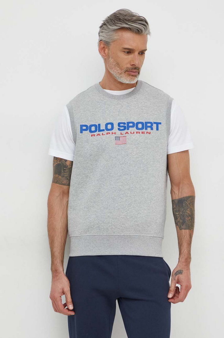 Polo Ralph Lauren t-shirt kolor szary